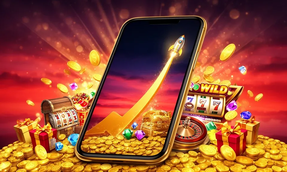 Mobile casino lobby
